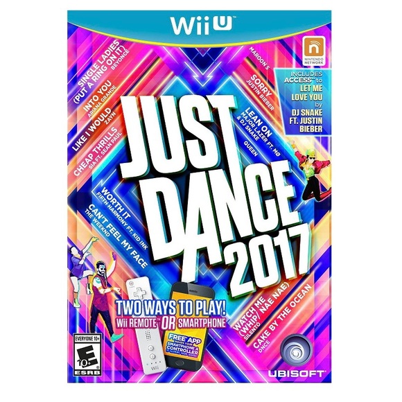 Brand New Just Dance 2017 Nintendo Wii U Game - Picture 1 of 4